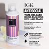 IGK Must Have Travel Kit Holiday 2025  Includes GOOD BEHAVIOR Smoothing Spray, DISCO DISCO Shine Spray & ANTISOCIAL Dry Hair Mask  TSA Approved Travel Size Hair Essentials view 3