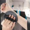 2Pcs Exfoliating Gloves for Body and Feet Korean Japanese Beauty Spa Shower Bath Tool Gentle Care Deep Exfoliation Ergonomic Design Compact Portable Rubber Gloves- Coarse Finger Loops view 2