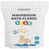 Aromasong Magnesium Flakes for Kids Bath  3 LB Resealable Bag | Pure Dead Sea Salt Bath Flakes for Kids, Toddlers & Babies | Gentle Calming Epsom Salt Alternative | Soothing Bedtime Detox Soak view 1