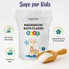 Aromasong Magnesium Flakes for Kids Bath  3 LB Resealable Bag | Pure Dead Sea Salt Bath Flakes for Kids, Toddlers & Babies | Gentle Calming Epsom Salt Alternative | Soothing Bedtime Detox Soak view 3