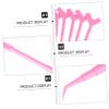 Baluue 10Pcs Lash Perm Brush Comb Eyelash Lift Tool for Home Salon Use Reusable Washable Separator with Pointed Head for Longer Thicker Natural Lashes view 3