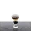 Yaqi Robin Synthetic Clear Handle Shaving Brush view 1