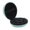Beaupretty Portable Slot Velvet Essential Oil Carrying Case Compact Travel Storage Pouch for Bottles Lightweight Organizer Bag for Aromatherapy Oils Travelers view 1