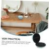 Baluue Compartment Velvet Essential Oil Bottle Holder Bag Portable Travel Storage Case for Bottles Lightweight Compact Organizer for Outdoor Use Smooth Material in Green view 2