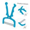 FRCOLOR Manual Facial Hair Remover Epilator Threading Tool for Women Portable Face Hair Removal from Chin Cheeks Neck Upper Lip view 3