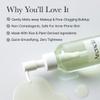 ARENCIA Pore Melt Mochi Makeup-Removing Cleansing Oil, Non-Comedogenic, Rice Amino Acids HD, Vitamin E, Cica, & Ceramide, 6.76 fl oz view 3