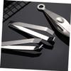 VALICLUD 3pcs Stainless Steel Hair Removing Pliers Pig Hair Puller Fish Bone Tweezers for Poultry Chicken Kitchen Use Precision Grip view 3