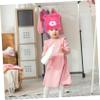 Baluue Coral Fleece Hair Towel Wrap for Absorbent Quick Drying Hair Drying Hat Soft Comfortable Bear Design Skin Friendly Practical for Home and Travel view 2