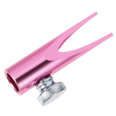 Healifty Manual Metal Pencil Sharpener for Eyebrow and Cosmetic Pencils Dual U Shaped Slot Design Tip for Gel Eyeliner and Lip Liner Portable Pink Sharpener for Travel and Home Use