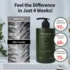 JHP Calming Scalp Dandruff Cool Shampoo - with Extract, Healthy Cleansing Shampoo, Removal of Residue, Oily Hair and Scalp Care, 500ml view 3