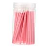 Healifty 100pcs Disposable Lip Gloss Applicator Brushes Precise Makeup Tool for Smooth Lipstick Application Pink Makeup Supplies for Home Professional Use view 1