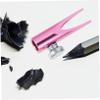Ipetboom Portable Manual Metal Eyebrow Pencil Sharpener with Dual U Shaped Slots Tip Thickness Design for Students and Makeup Use view 4