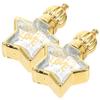 FRCOLOR 2pcs Star Shaped Glass Bottles for Essential Oils and Perfume Leakproof Aromatherapy Roller Bottles with Smooth Thick Glass Portable Travel for Massage Oil Storage view 1