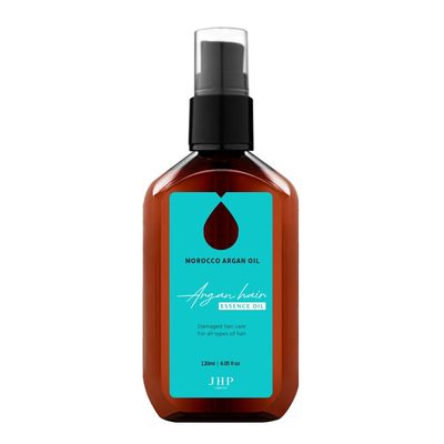 JHP Moroccan Argan Serum for Frizzy Dry Damaged Hair (Softening Natural Oils Care) lightweight hair treatment that helps smooth rough or coarse strands, including dry curly hair