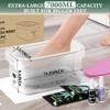 BUMPLYBEE 7000ml Paraffin Wax Machine for Hand and Feet-White Hand Wax Paraffin Machine for Hands with 10pcs Aloe Vera Paraffin Bath Refills,Ideal Gifts for Women view 3