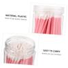 Didiseaon 100pcs Disposable Lip Brush Makeup Tool for Lipstick and Gloss Application Portable Pink Lipstick Applicators for Home Travel and Professional Use view 3