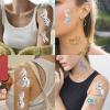 10 Sheets Frozen Temporary Tattoos for Kids, Disney Princess Birthday Party Favors, Cute Cartoon Decoration Sticker Gifts for Teen Girl Boys Home Activity Class Prizes Carnival Christmas Rewards view 4