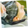 ETHZZLE Salon Neck Rest Cushion Soft Gel Neck Support for Hair Washing Non Slip Silicone U Shaped Pillow for Salon and Home Shampoo Bowls for Hairdresser Use view 3