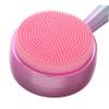 3D Manual Facial Cleansing Brush Soft Silicone Bristles Exfoliating Face Scrubber for Women Dual-Sided Design for Deep Cleaning and Massaging view 3