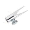 Healifty Portable Metal Pencil Sharpener Small Manual Sharpener for Eyebrow and Eyeliner Pencils Compact Handheld Tool for Students Artists and Adults Lightweight and Space Saving Design view 2