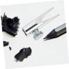 Healifty Portable Metal Pencil Sharpener Small Manual Sharpener for Eyebrow and Eyeliner Pencils Compact Handheld Tool for Students Artists and Adults Lightweight and Space Saving Design view 3