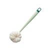 Baluue Double Side Bathing Body Brush with Long Handle Soft Bristle Back Scrubber for Deep Skin Cleansing and Massage Suitable for Men and Women Shower Use view 1