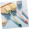Baluue Double Side Bathing Body Brush with Long Handle Soft Bristle Back Scrubber for Deep Skin Cleansing and Massage Suitable for Men and Women Shower Use view 4