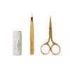 Brow Code Brow Mapping Kit  White Charcoal Mapping Thread, Slant Tweezers & Trimming Scissors  Professional Brow Shaping & Symmetry Tool Set view 1