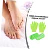 Baluue Moisturizing Gloves and Socks for Women Breathable Skin Friendly Lotion Gloves and Socks Overnight Hand and Foot Care for Dry Cracked Skin Lock Moisture and Soothe Roughness view 4