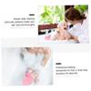 Baluue 2Pcs Unicorn Bath Mesh Shower Balls for Exfoliating Body Scrubber Poufs with Soft Massage Texture Skin Friendly Loofahs for Gentle Deep Cleaning and Skin view 3