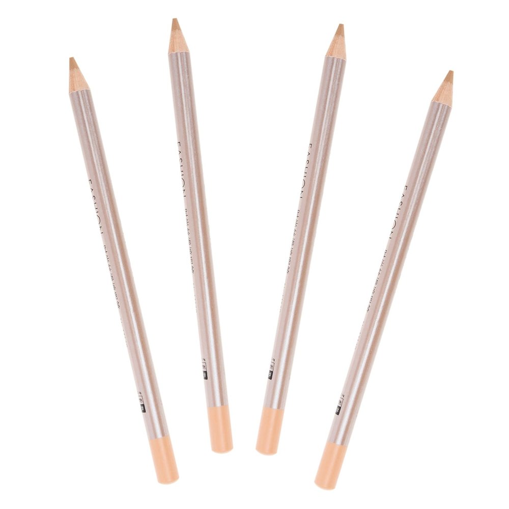 Beaupretty 4pcs Professional Spot Concealer Pencils Concealer Sticks for Scar and Dark Coverage Wood Cosmetic Makeup Pens