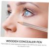 Beaupretty 4pcs Professional Spot Concealer Pencils Concealer Sticks for Scar and Dark Coverage Wood Cosmetic Makeup Pens view 3