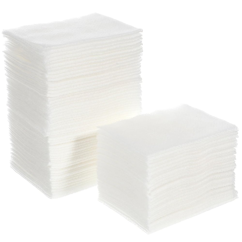 Beaupretty 2 Packs Stretchable Cotton Makeup Remover Pads Multi Functional Facial Cotton Pads with Absorption for Toner Masks Travel Friendly Large Capacity Skincare Rounds