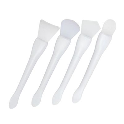 4pcs Facial Mask Brush Silicone Beauty Tools Dual Head Mask Applicator for Face Skin Care