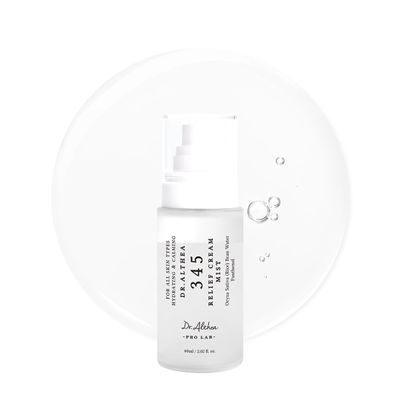 Dr.Althea 345 Relief Cream Mist | Hydrating Facial Mist with Rice Extract | Soothing Care for Sensitive Skin | Vegan Korean Skincare, 2.02 Fl Oz