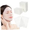 Baluue 2 Packs Stretchable Cotton Makeup Pads Each Soft Facial Cotton Pads for Makeup Removal Toner Application Gentle Lint for view 1