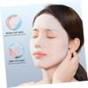 Baluue 2 Packs Stretchable Cotton Makeup Pads Each Soft Facial Cotton Pads for Makeup Removal Toner Application Gentle Lint for view 4