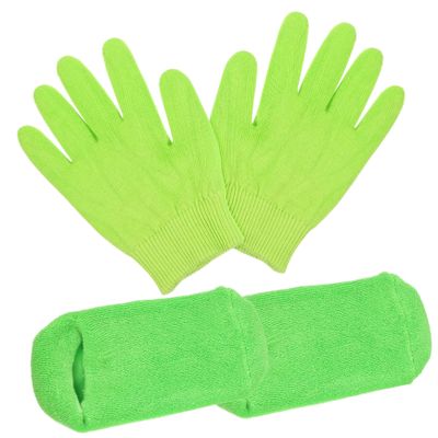 Beaupretty Overnight Moisturizing Gloves and Socks for Women Soft Breathable Hand and Foot Care Reusable Spa Skin Hydration Easy Wear Suitable