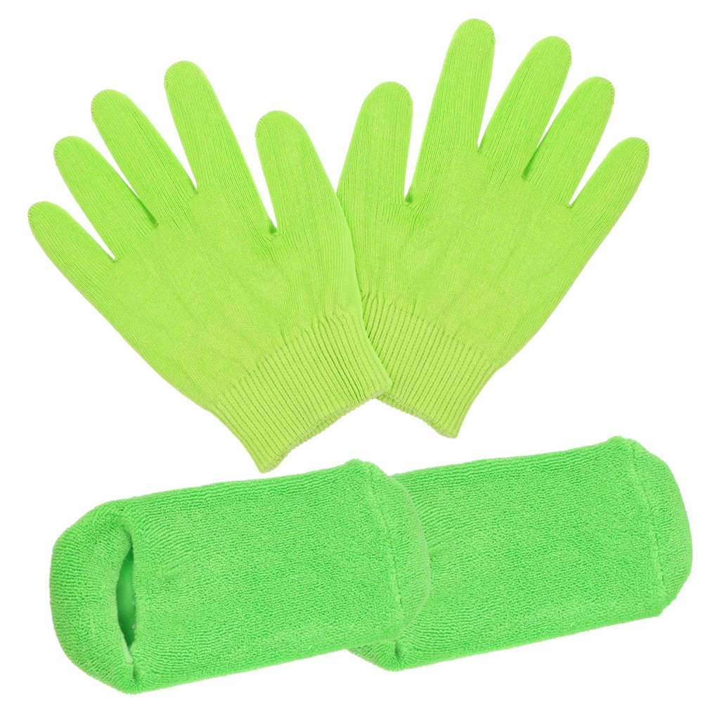 Beaupretty Overnight Moisturizing Gloves and Socks for Women Soft Breathable Hand and Foot Care Reusable Spa Skin Hydration Easy Wear Suitable