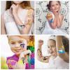 10 Sheets Disney Cartoon Temporary Tattoos for Kids, Princess Birthday Party Favors, Cute Cartoon Decoration Sticker Gifts for Teen Girl Boys Home Activity Class Prizes Carnival Christmas Rewards view 4