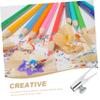 FRCOLOR Portable Cosmetic Pencil Sharpener with Dual U Shaped Slots Lightweight Handheld Lip Liner and Eyebrow Sharpener for Makeup Pencils Silver Metal and Design view 4