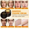 Beef Tallow for Face,Organic Grass Fed Beef Tallow Balm with Raw HoneyHandmade All-Natural Moisturizer for Dry & Sensitive Skin (2) view 2