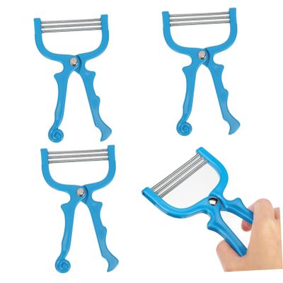 Ipetboom 3Pcs Portable Facial Hair Removal Springs for Women Manual Epilator Skin Care Tool for All Skin Types Fast and Smooth Hair Remover for Face Lip Neck Use