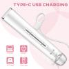 Bikini Trimmer for Women,Dual Head Shaver, IPX7 Waterproof, Compact Travel Design Electric Bikini Shaver for Public Hair, Facial and Body(White) view 3