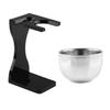 VICASKY Acrylic Shaving Brush Holder and Razor Stand with Portable Shaving Bowl for Men Lightweight Beard Grooming for Neat Storage and Convenient Use Fathers and Husbands view 1