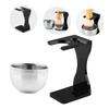 VICASKY Acrylic Shaving Brush Holder and Razor Stand with Portable Shaving Bowl for Men Lightweight Beard Grooming for Neat Storage and Convenient Use Fathers and Husbands view 2