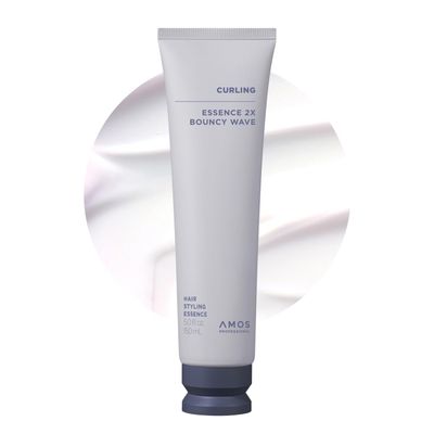 AMOS PROFESSIONAL Curling Essence 2X Bouncy Wave | For Wavy and Curly hair | Anti-Frizz Hair Styling Gel, 2 in 1 Hydrate and Smooths, Korean Hair Essence, 5 fl. oz.