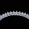 14K gold simple moissanite crown, versatile bridal headpiece, fashionable gift for birthday parties and evening parties, fashionable gift for women, cocktail parties and photography shoots (Style 2) view 4