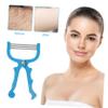 Beaupretty 3Pcs Manual Facial Hair Remover Blue Threading Epilator for Women Non Slip Face Hair Removal Tool Easy to Operate Portable for Travel and Daily Facial Care view 3