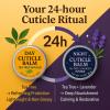 KmaxShip Tea Tree Oil Cuticle Balm Day & Night Set - Cuticle Cream & Butter for Dry, Damaged Cuticles - Includes Cuticle Brush for Easy Application - Cuticle Healing Treatment Moisturizer, 1.1 OZ 2PK view 3